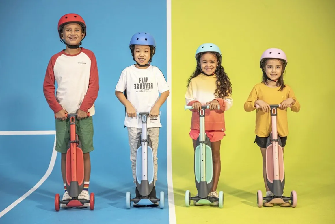 Patinete Yglider Nua Azul Yvolution