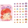 180 Pegatinas para Uñas Bling-Bling "Fiesta de Té"