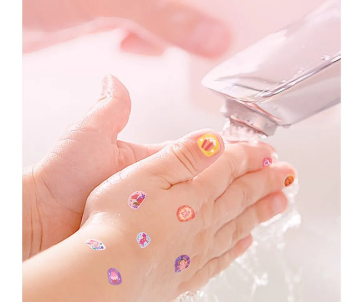 180 Pegatinas para Uñas Bling-Bling "Jardín de la Hada"