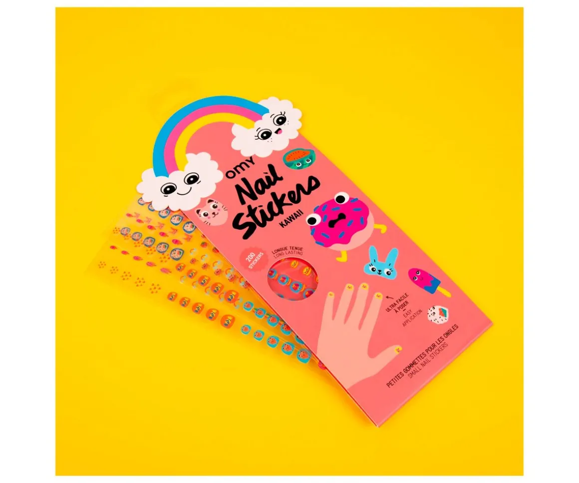 Pegatinas para Uñas Omy Kawaii