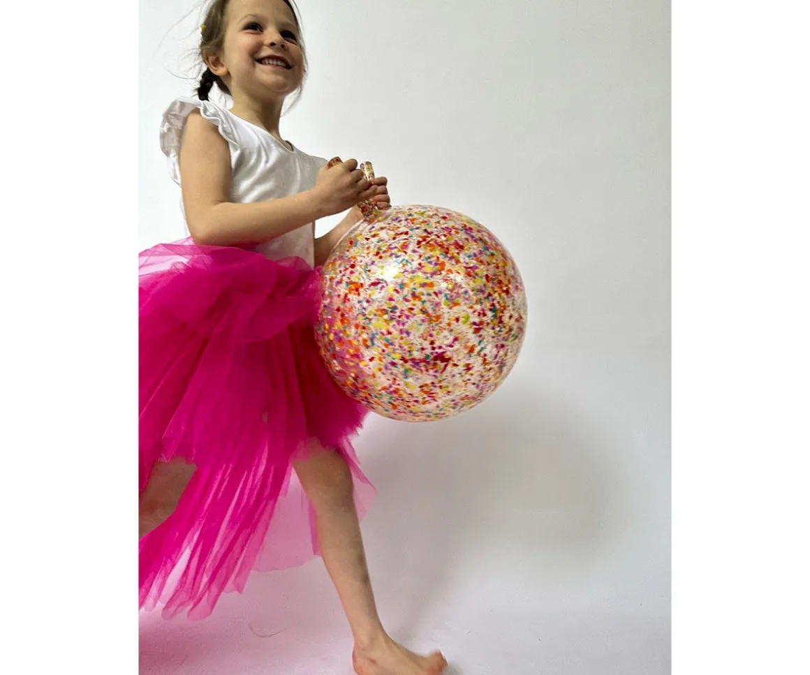 Pelota Saltarina Confetti 40 cm