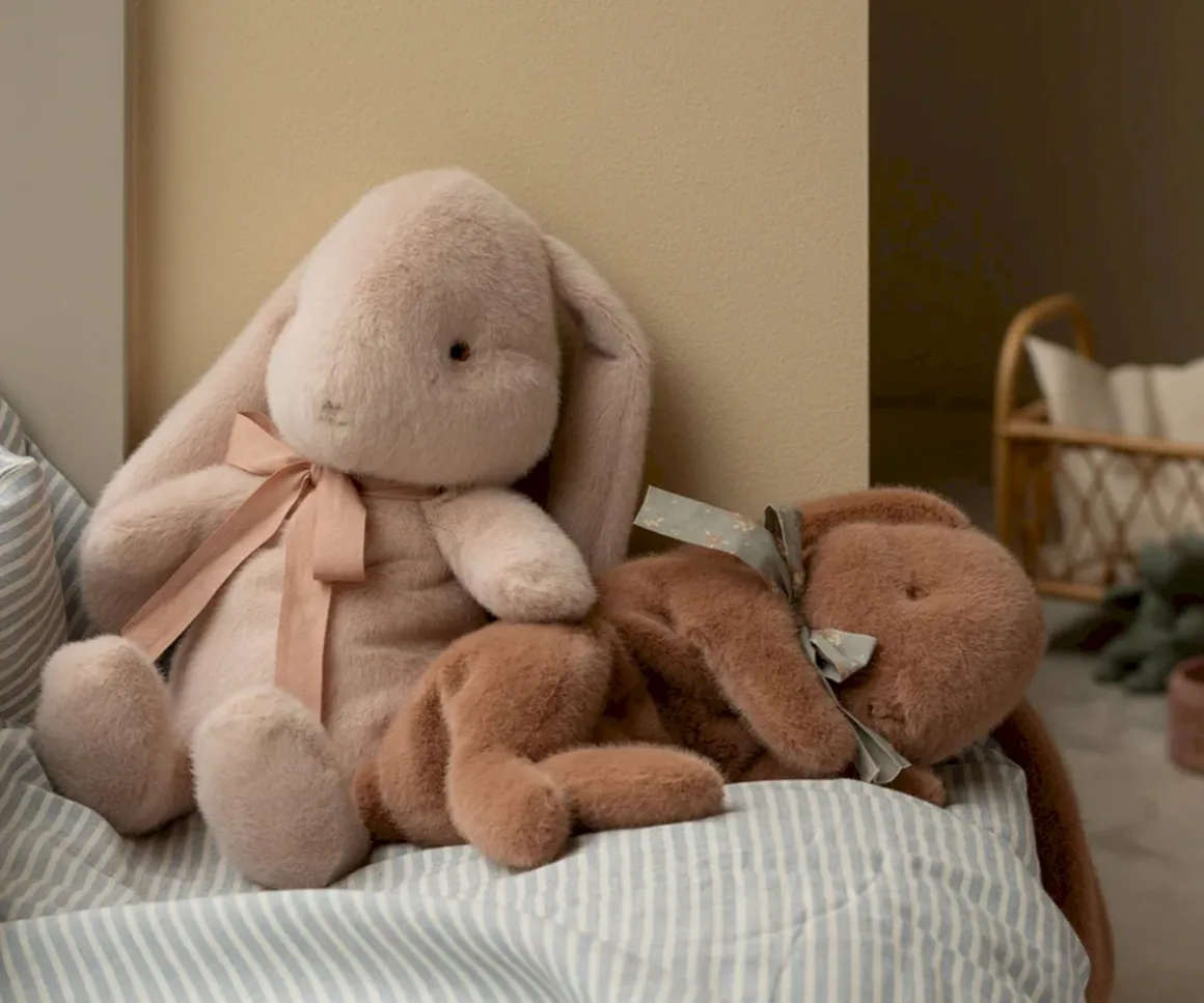 Peluche Conejito Durmiente Plush Light Brown