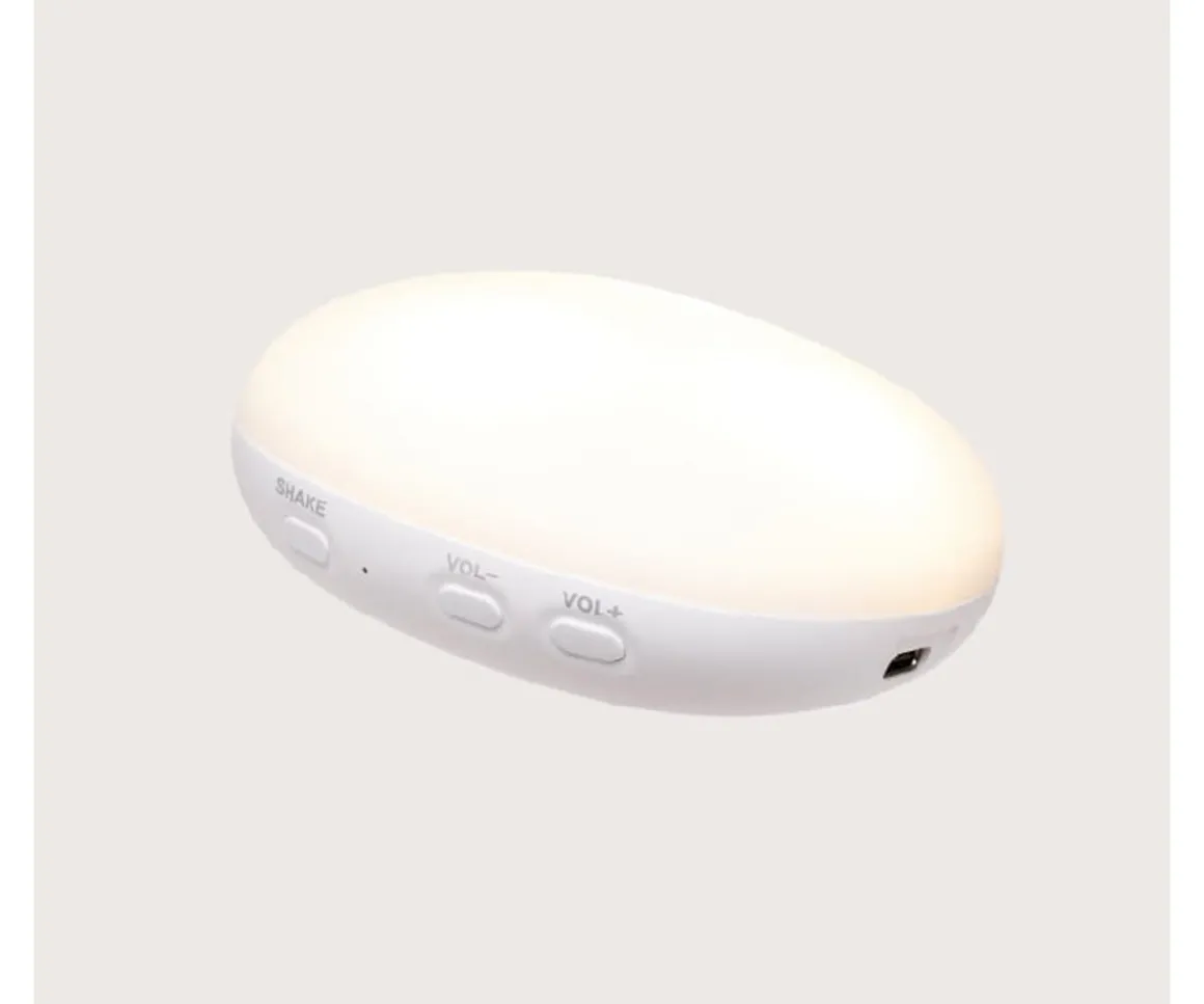 Peluche Luz-Sonido Oso Orgánico Moonie 2.0 Grey
