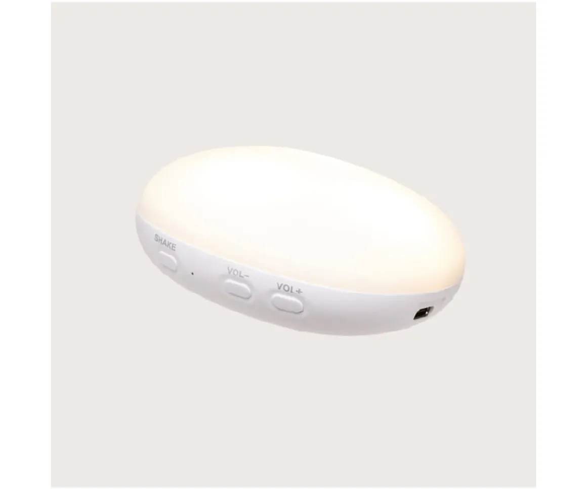 Peluche Luz-Sonido Seal Orgánico Moonie Polar