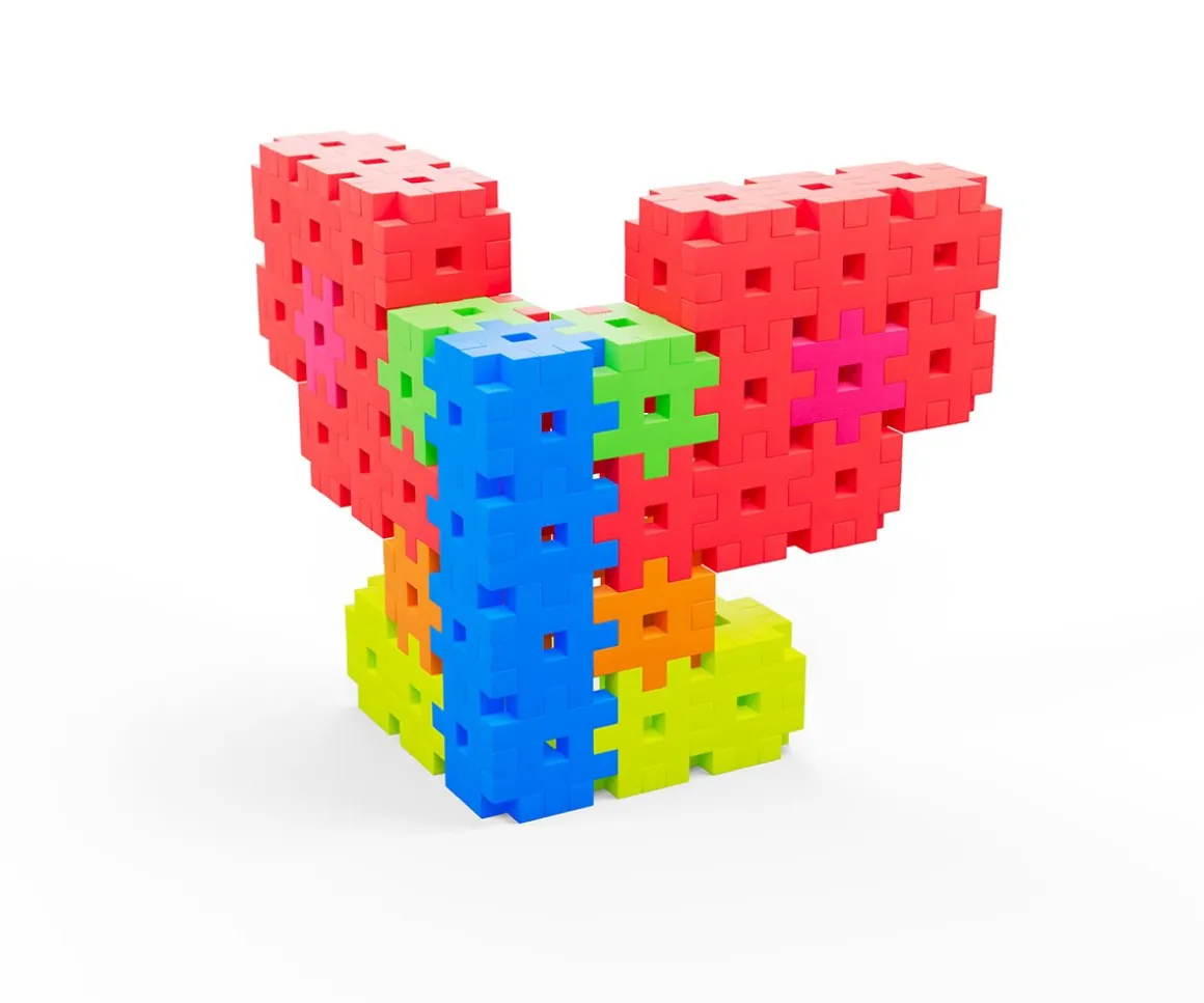 1200 Piezas de Construcción Basic EDU Neon