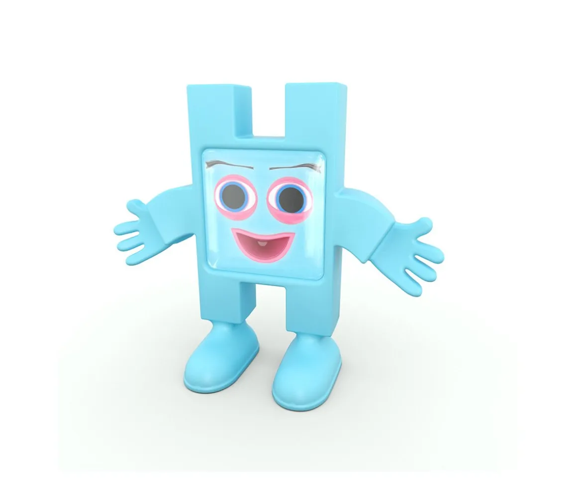 12 Piezas Emoti Meli Happy