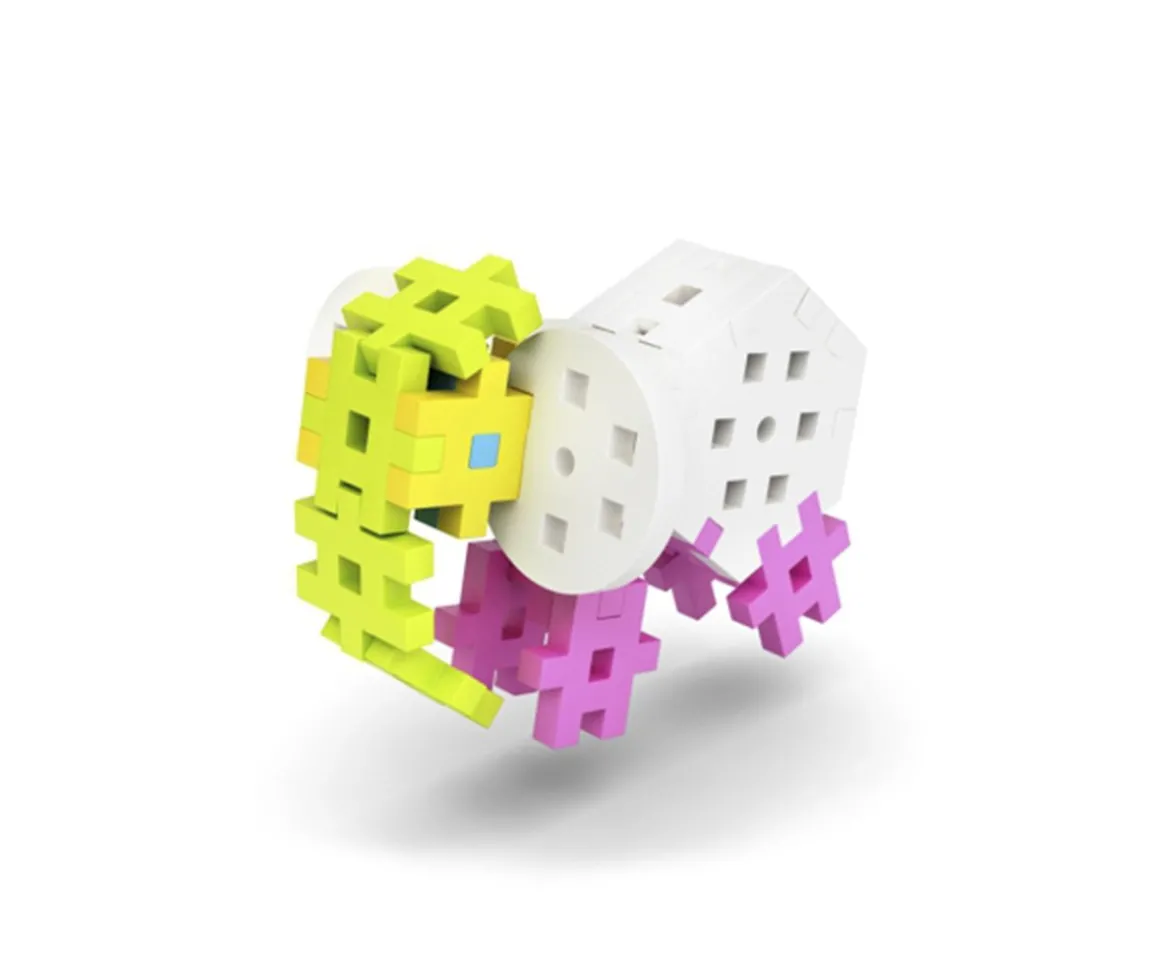 120 Piezas Maxi Pink Constructor
