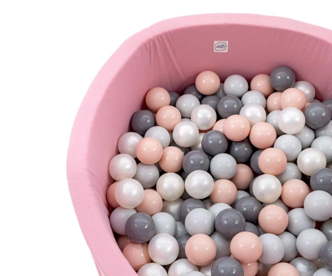Piscina Bolas para Bebé Cotton Rosa