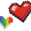 Puzzle con Números Corazones