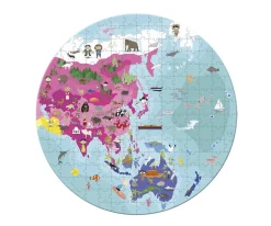 Puzzle Ilustrado Planeta Azul 208 Piezas