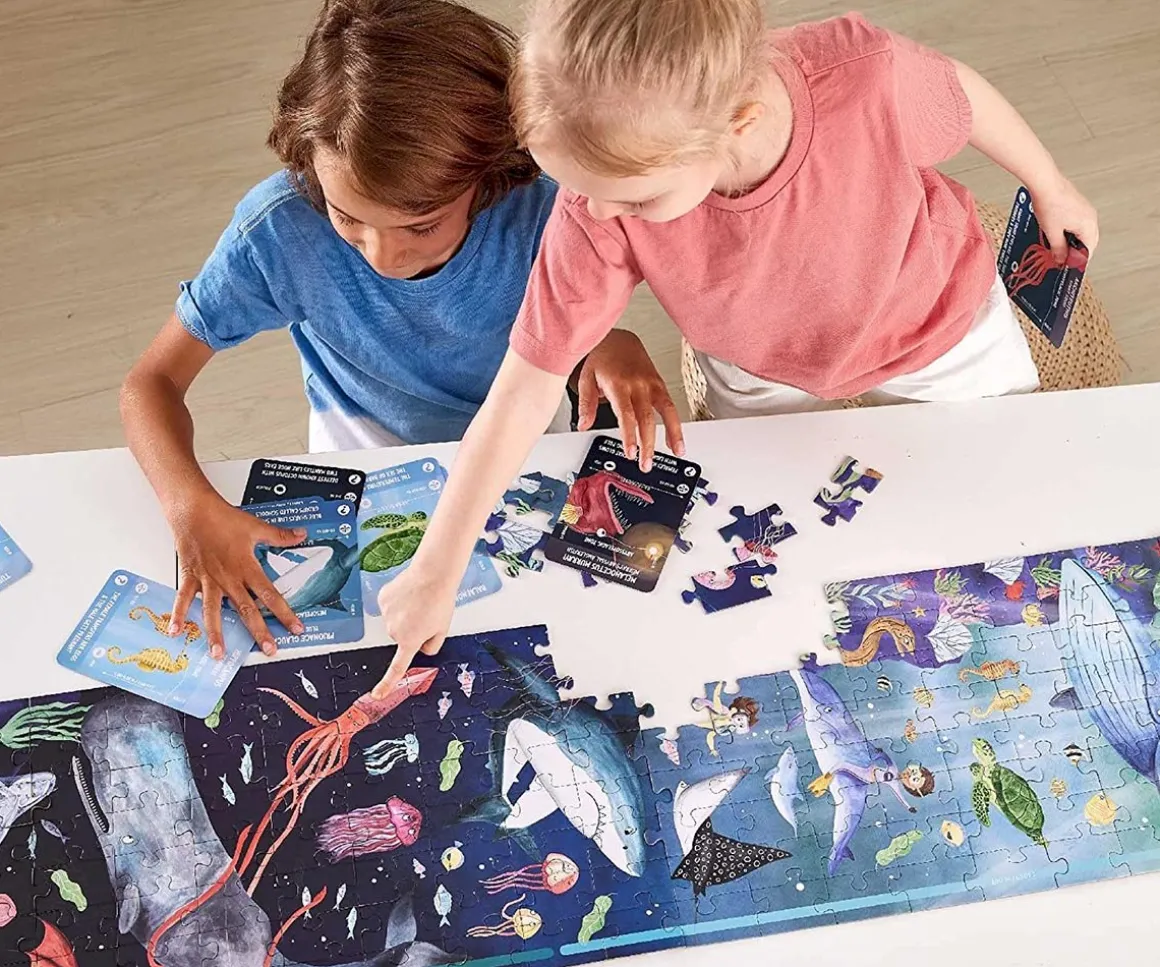 Puzzle Océano Fluorescente