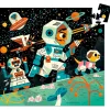 Puzzle Silueta Estación Espacial