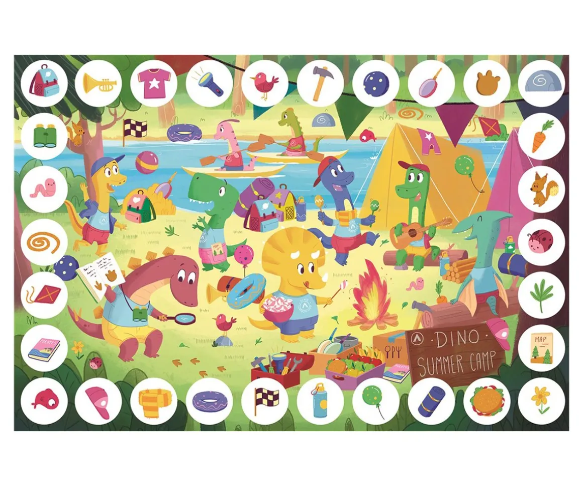 Puzzle Zoom Dinosaurios