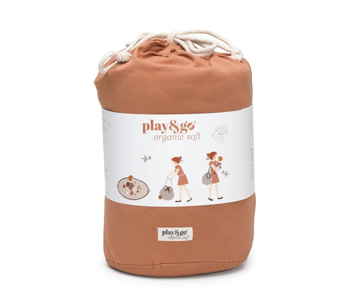 Saco Play & Go Coco Bloom Orgánico Tawny Brown