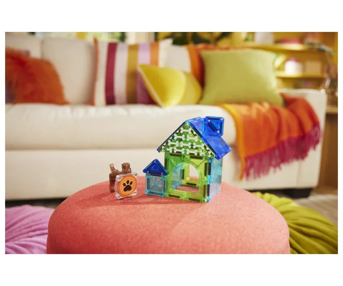 Set de Construcción Magna-Tiles Dog House 13 piezas