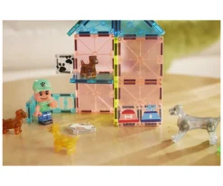 Set de Construcción Magna-Tiles Puppy Park 27 piezas