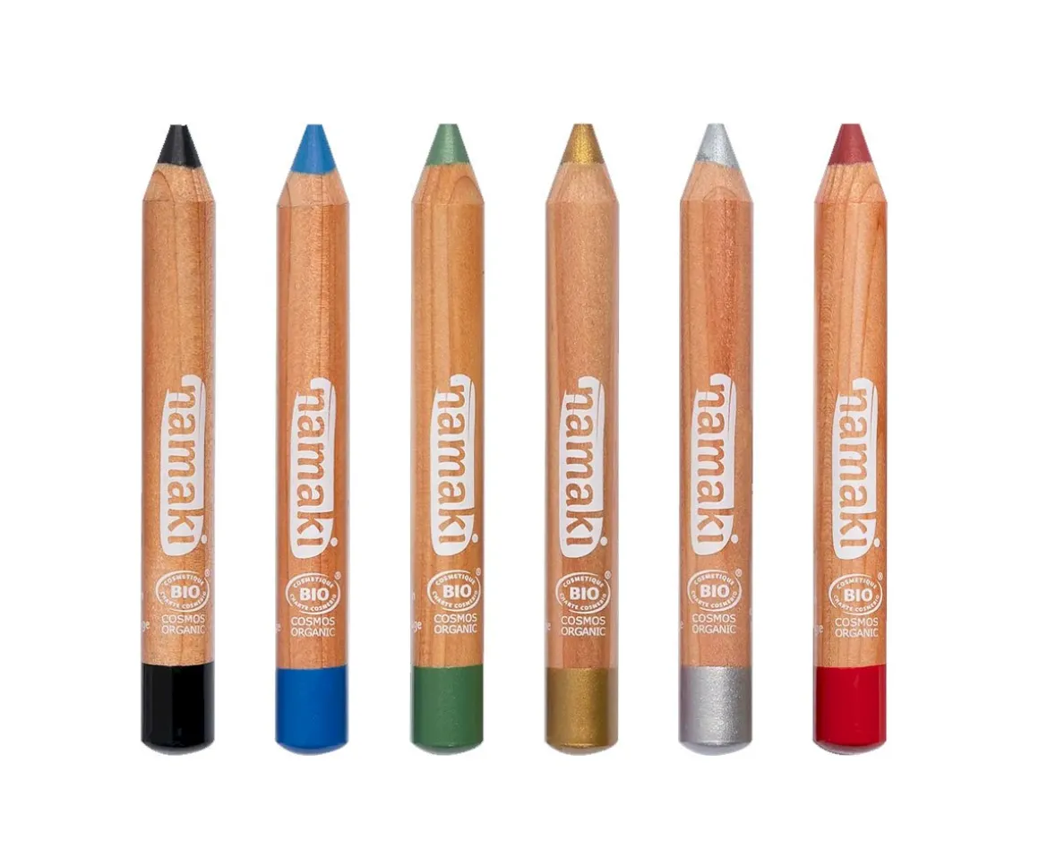 Set de 6 Lápices Maquillaje Mundo Intergaláctico