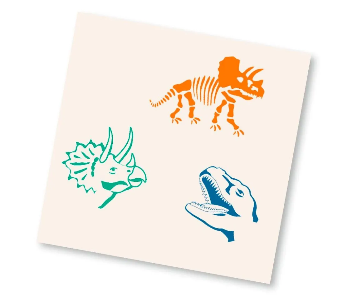 Set de Sellos Dino