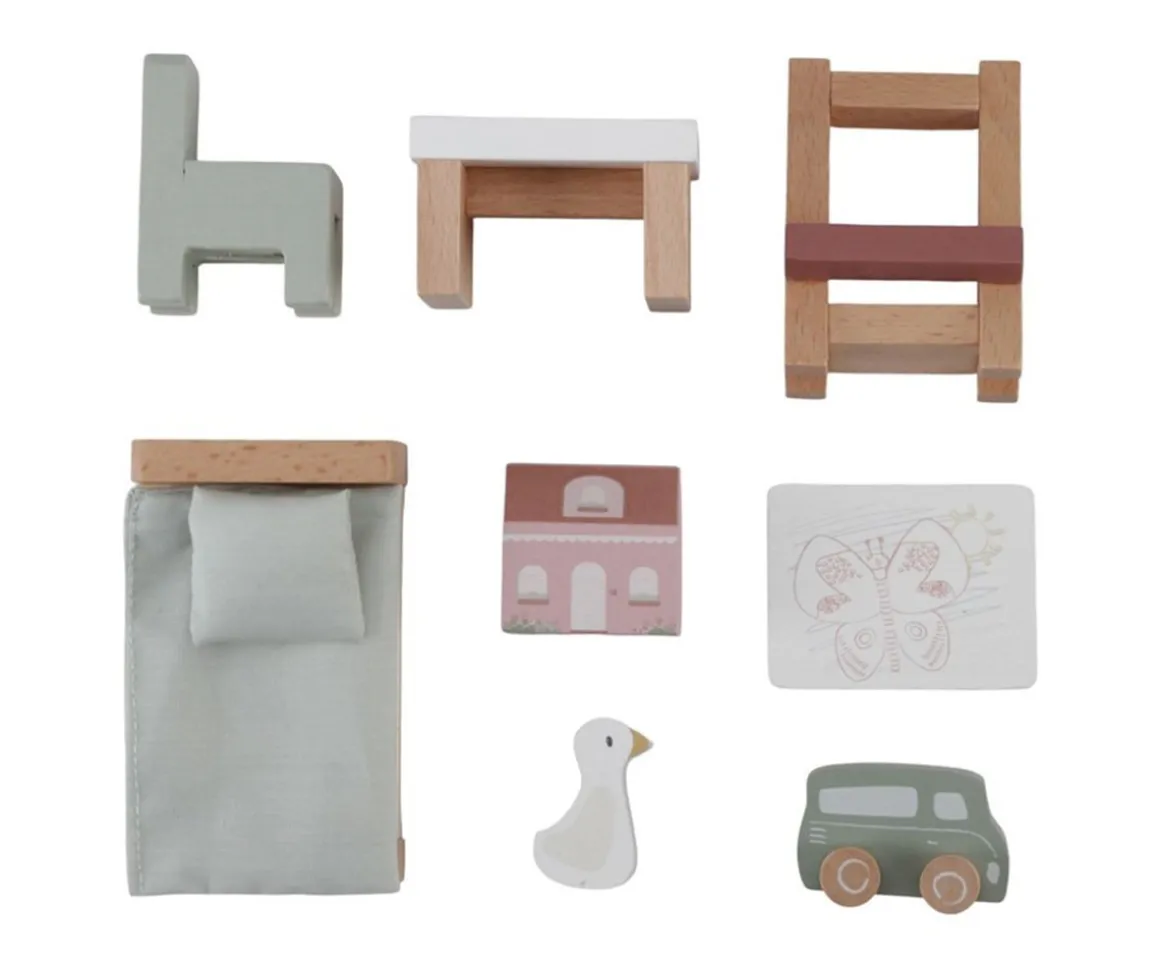 Set Habitación para Casa de Muñecas