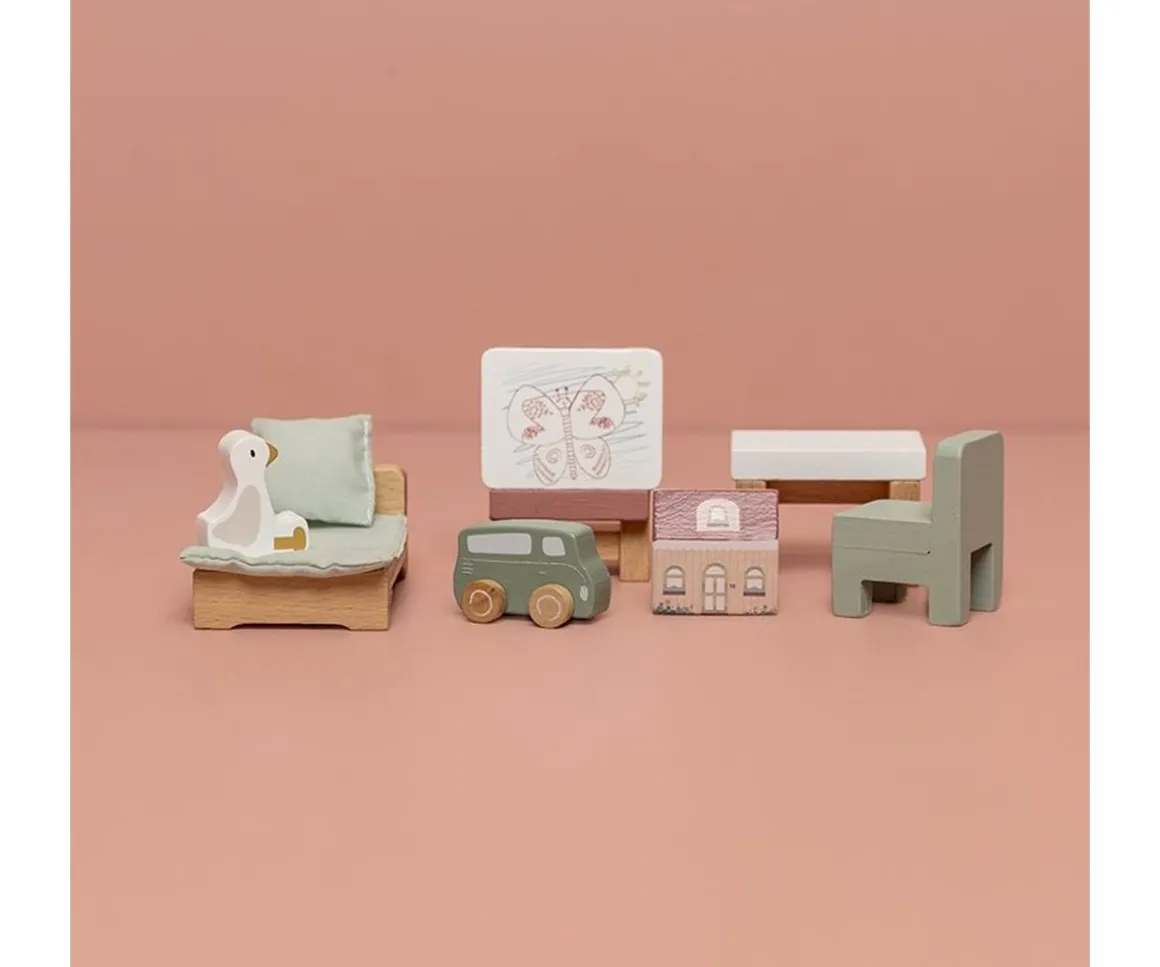 Set Habitación para Casa de Muñecas