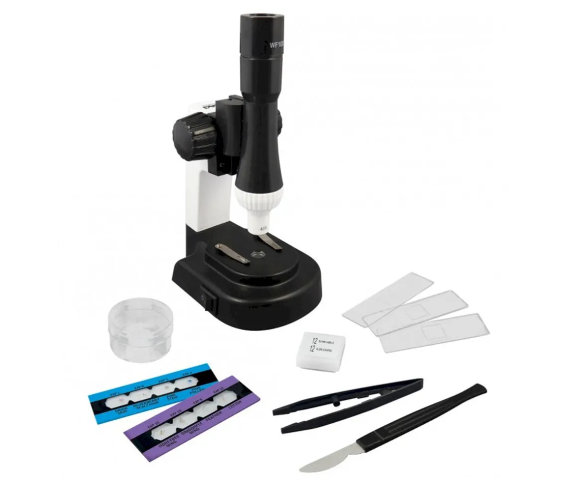 Set Microscopio con 15 Experimentos