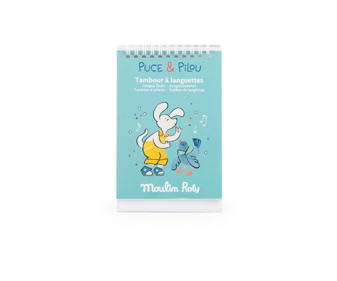 Tambor Pequeño de Lengüetas Puce&Pilou