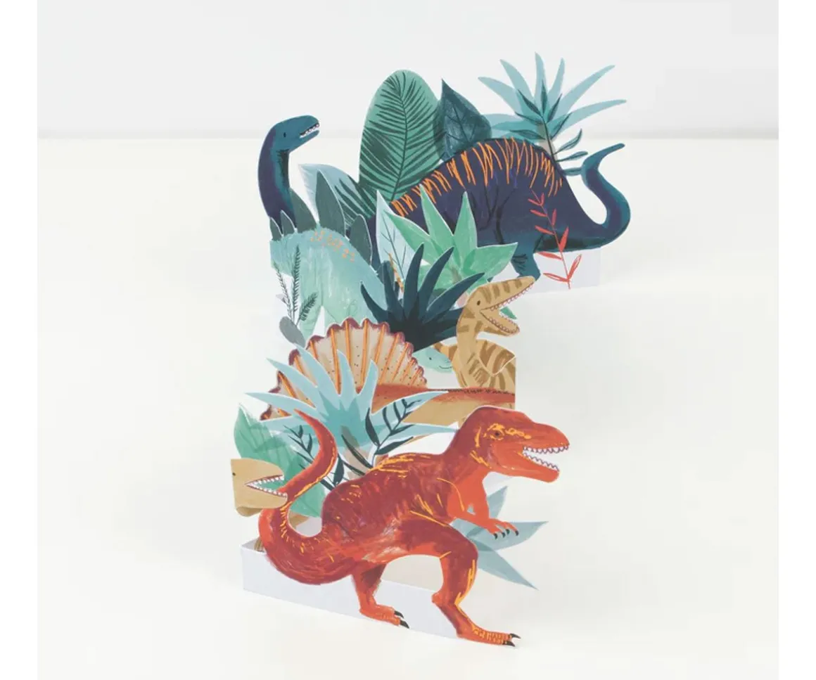 Tarjeta de Cumpleaños Dinosaur