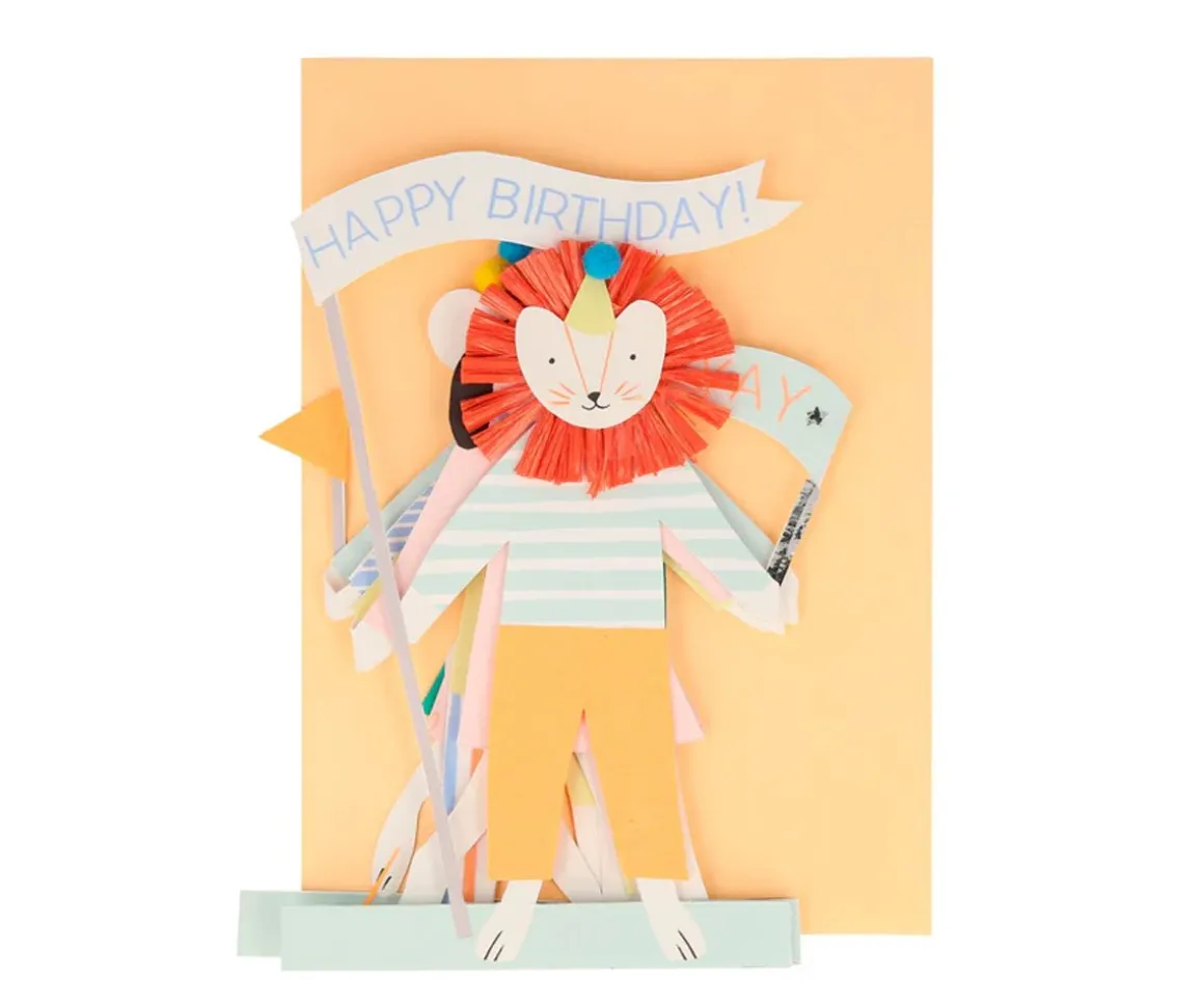 Tarjeta de Cumpleaños Party Animal