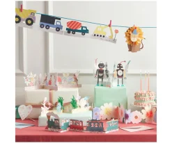 Tarjeta de Cumpleaños Robots