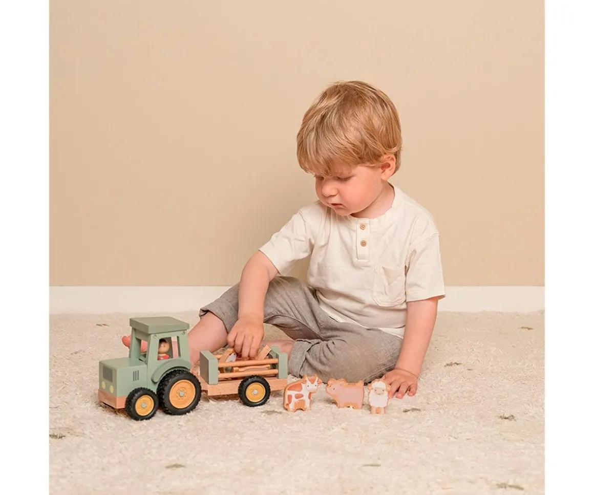 Tractor con Trailer Little Farm FSC