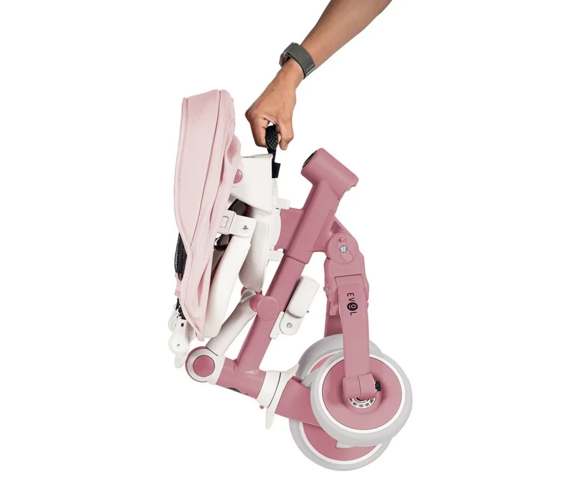 Triciclo Multifunción Evol Rosa