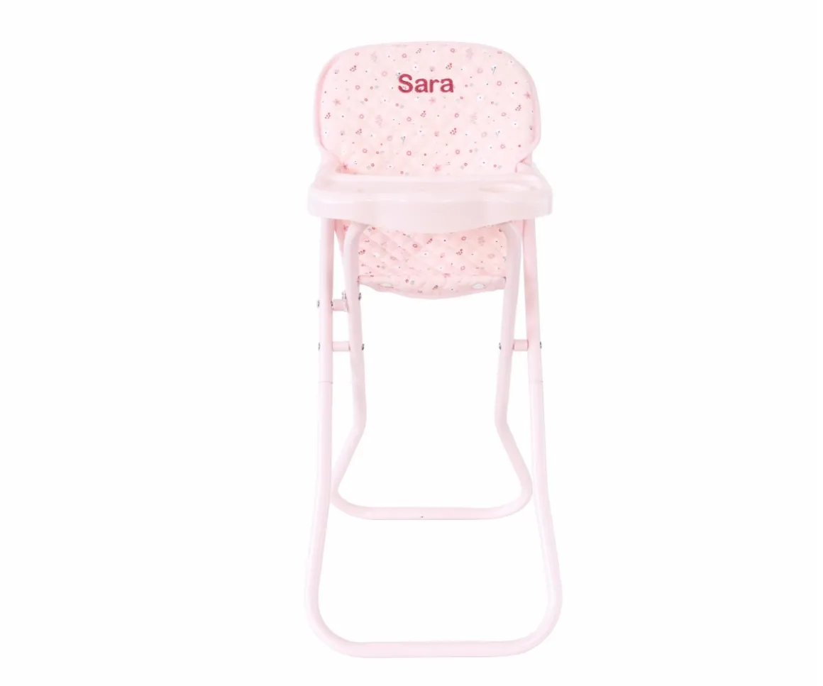 Trona para Muñecas Flowers Personalizable